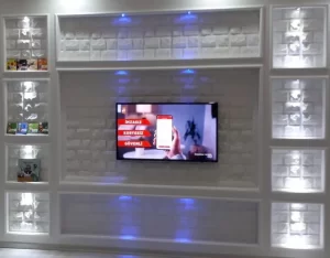 Alçıpan Tv ünitesi